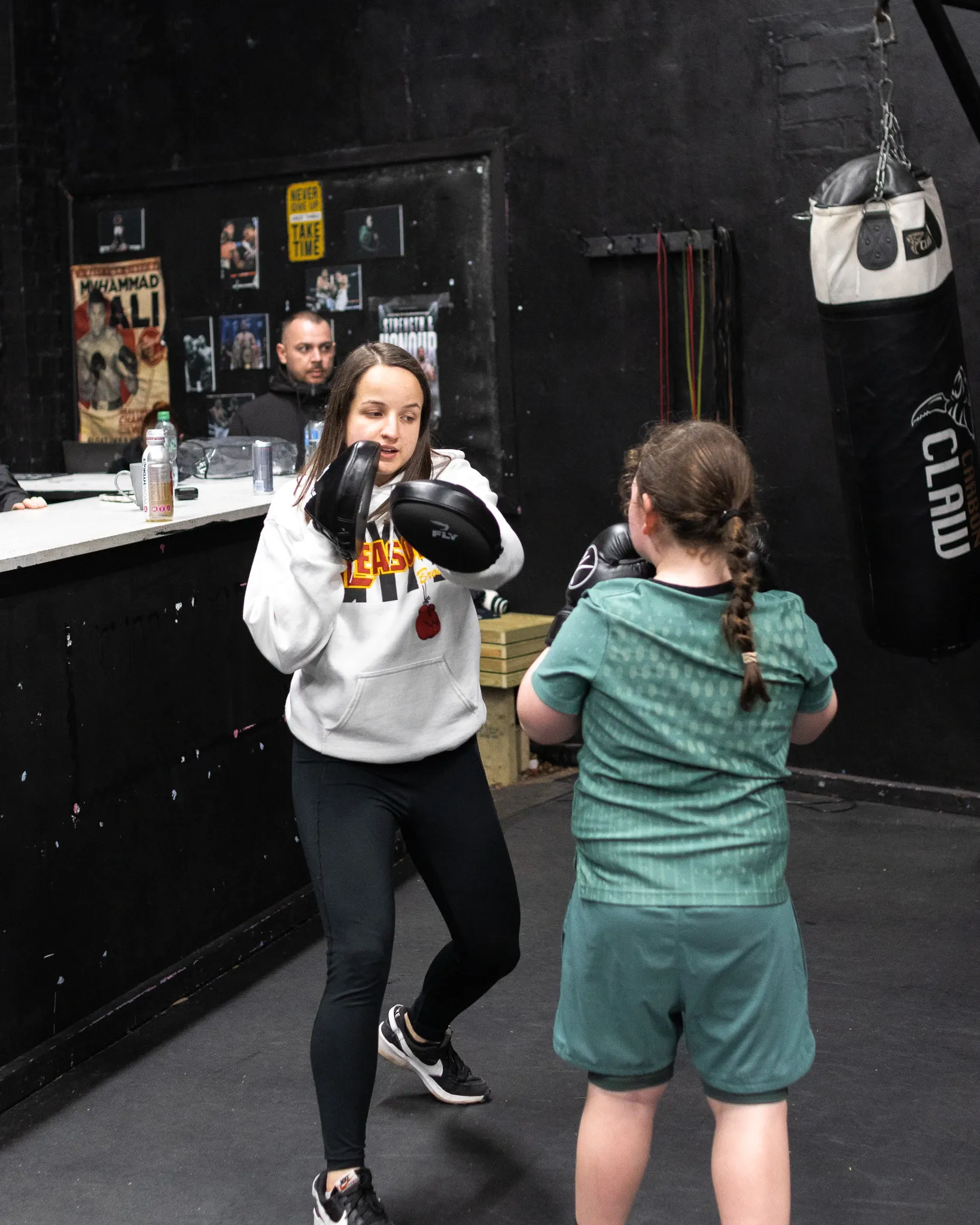 Children training at Fight Academy Coventry