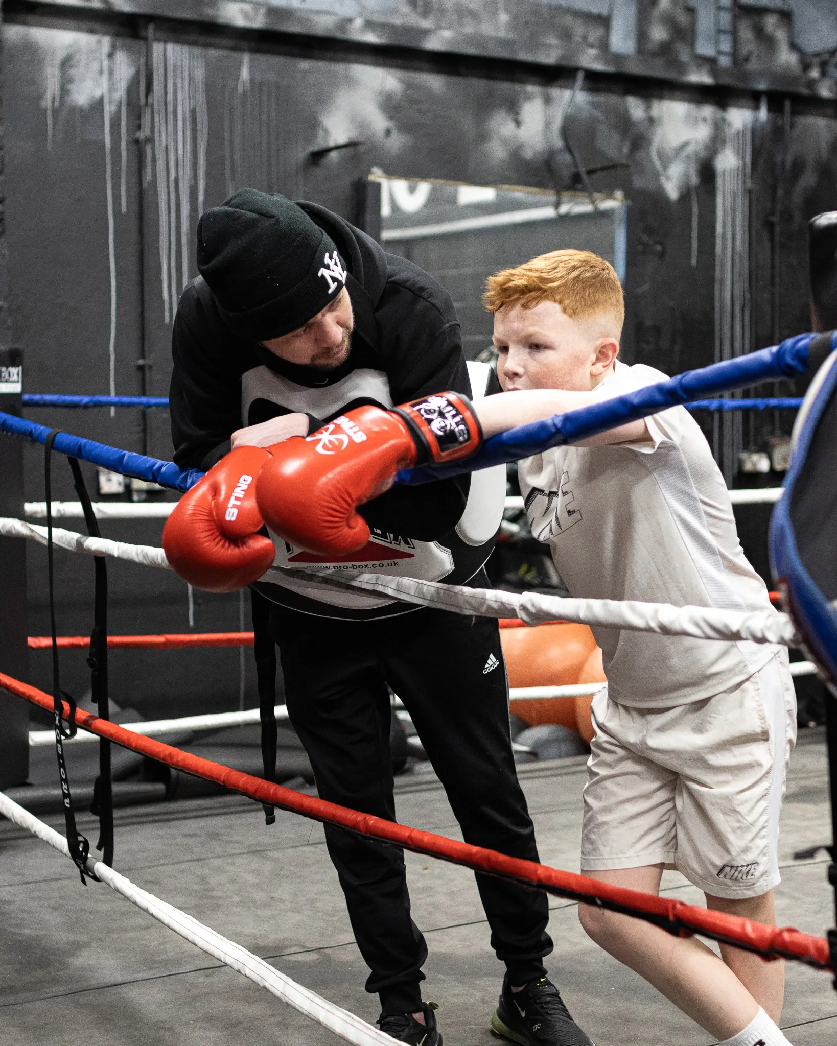 A coaching session at Fight Academy Coventry