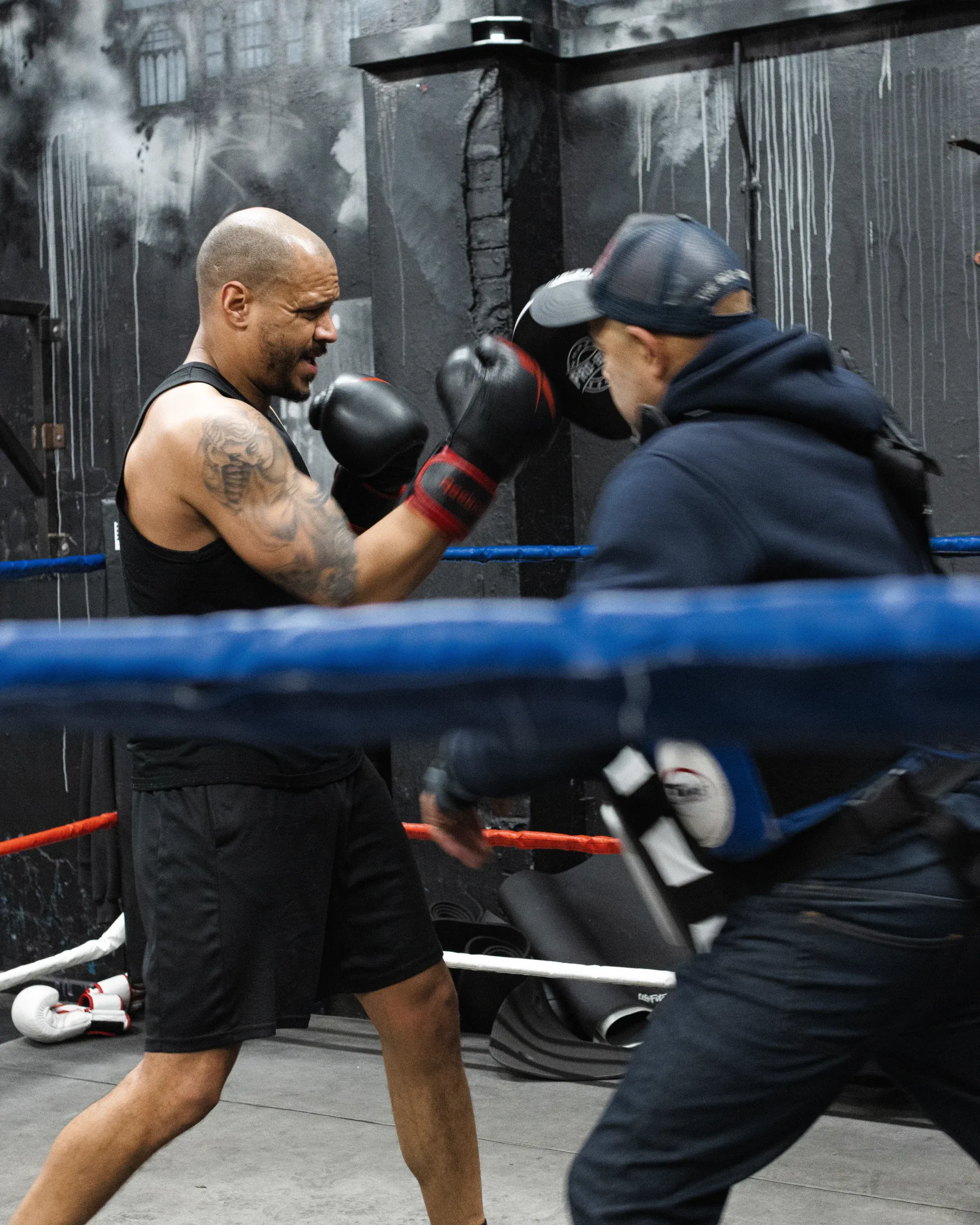 A coaching session at Fight Academy Coventry